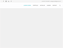 Tablet Screenshot of ludwigschedl.com